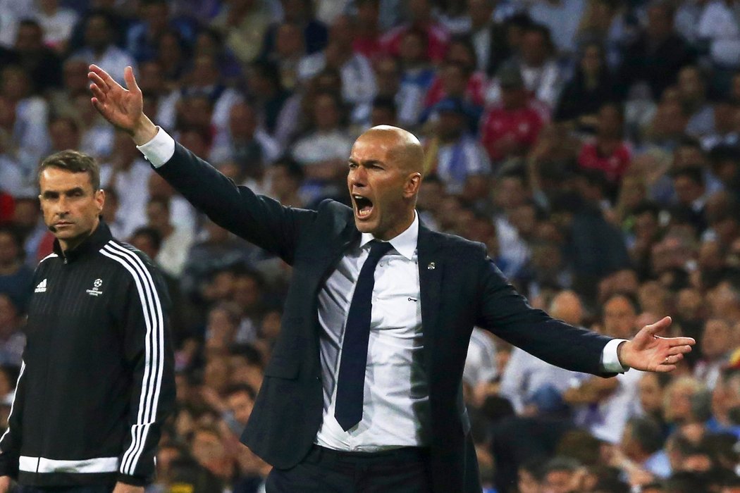 Zinedine Zidane měl svým svěřencům co říci