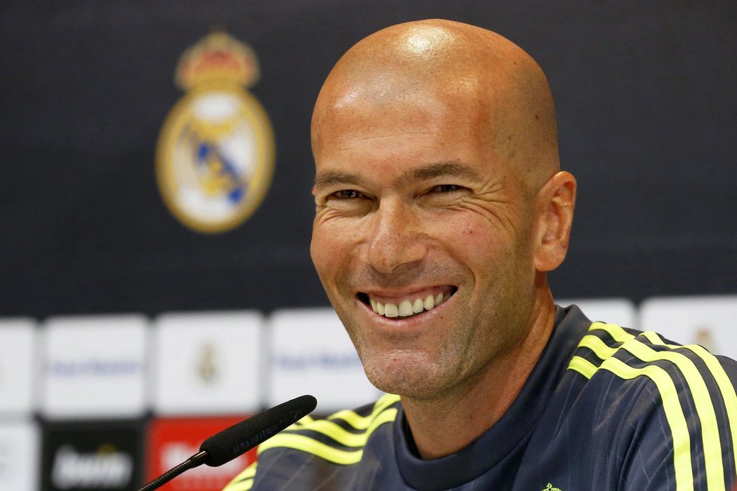 Zinedine Zidane, nový trenér Realu Madrid