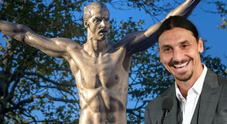 Zlatan vám dává volno, zval Ibrahimovic školáky na odhalení své sochy