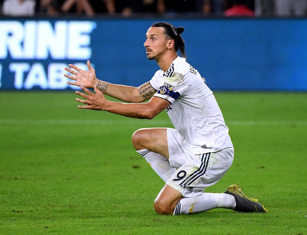 Zlatan Ibrahimovic s Los Angeles Galaxy vypadl ve čtvrtfinále play off MLS