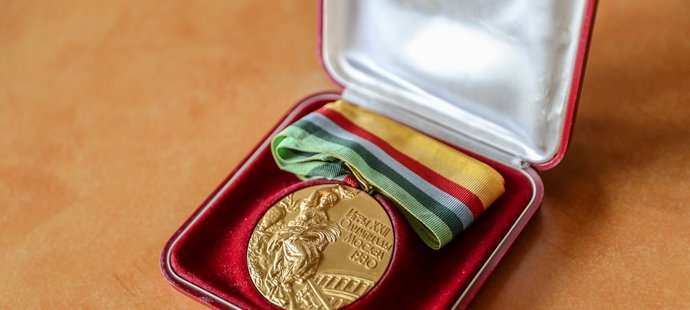 Olympijská medaile z Moskvy