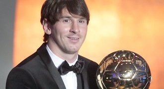 Překvapení: Zlatý míč získal Lionel Messi!