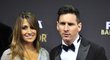 Lionel Messi a jeho přítelkyně Antonella Roccuzzo