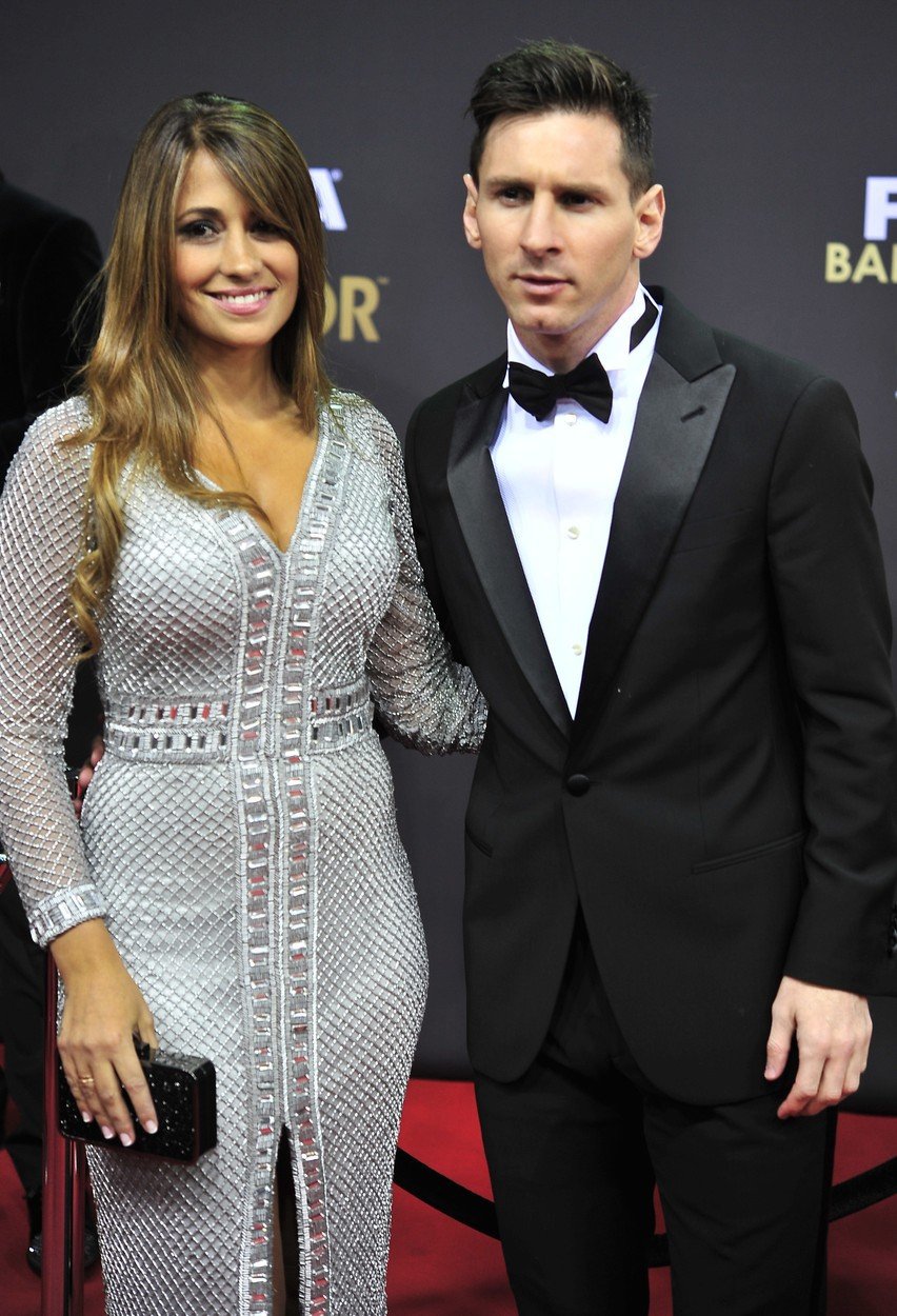 Lionel Messi a jeho přítelkyně Antonella Roccuzzo