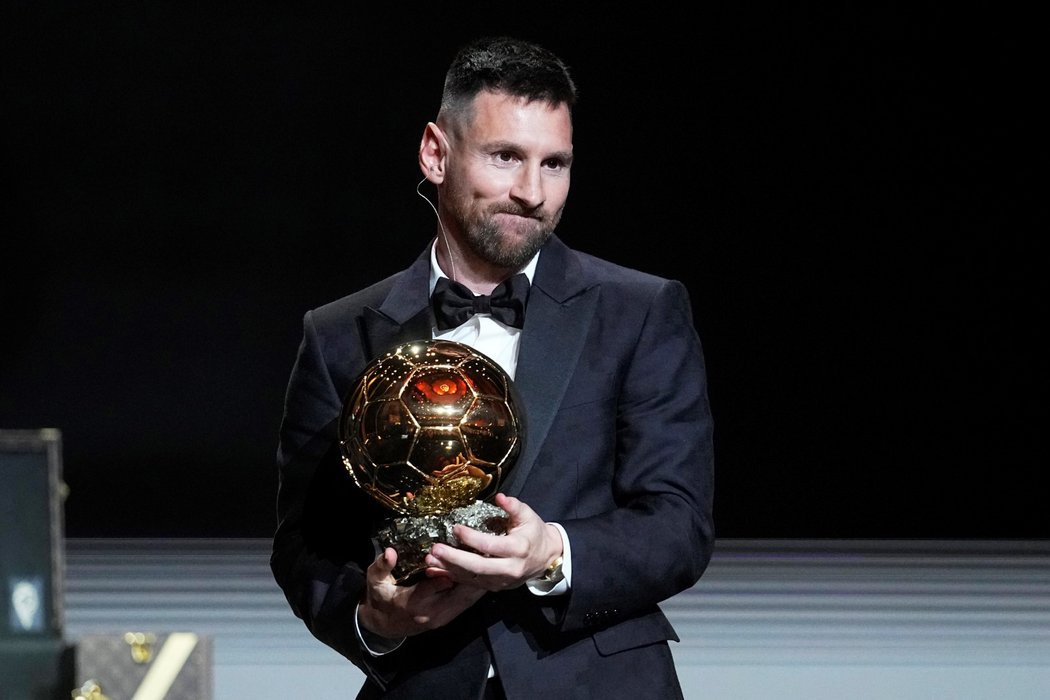 Lionel Messi získal rekordní osmý Zlatý míč