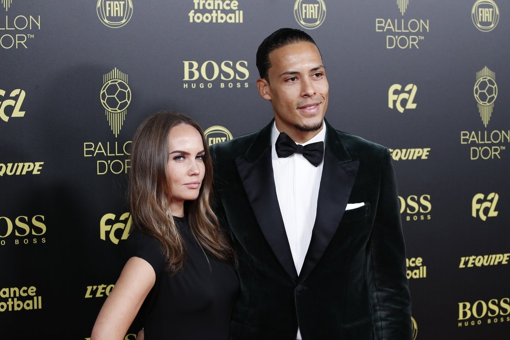 Virgil van Dijk skončil ve Zlatém míči druhý