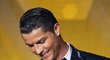 Cristiano ROnaldo potřetí v kariéře vyhrál anketu o nejlepšího fotbalistu světa