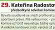 29. Kateřina Radostná