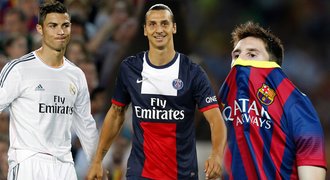 Ibrahimovic je lepší než Messi a Ronaldo, hlásí kouč Arsenalu Wenger