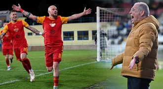 Druhá liga: Dukla i s Radou vyhrála v Jihlavě, Zbrojovka - Sparta B 2:3