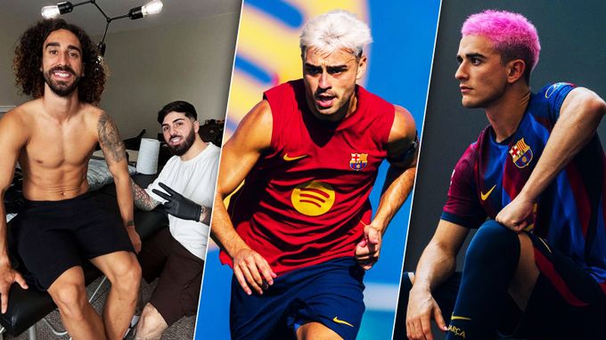 Mistři světa plní bláznivé sliby: tetování i účesy. Yamal se smál parťákům z Barcelony Mistři světa plní bláznivé sliby: tetování i účesy. Yamal se smál parťákům z Barcelony