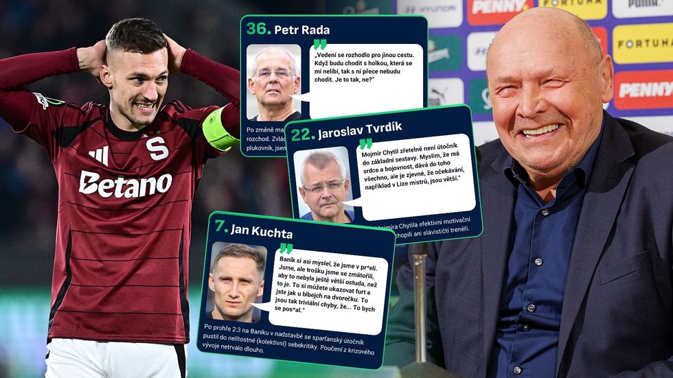 TOP 50 fotbalových hlášek: král Miroslav, hihi haha, držák Kania i internet bez Tvrdíka TOP 50 fotbalových hlášek: král Miroslav, hihi haha, držák Kania i internet bez Tvrdíka