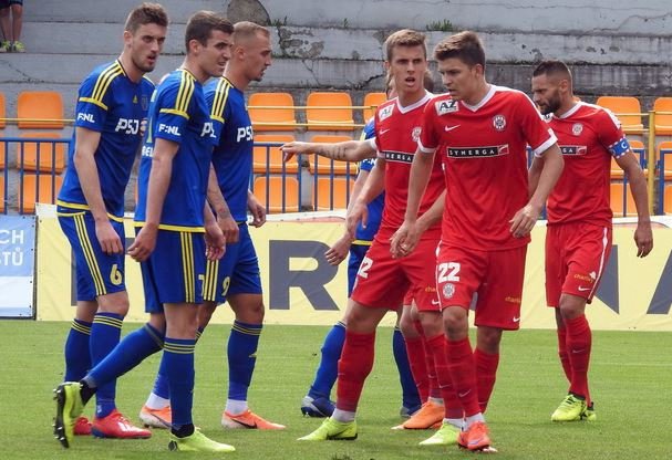 Fotbalisté Jihlavy prohráli v posledním kole FNL v souboji jistých účastníků baráže o FORTUNA:LIGU s Brnem 1:6