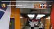 Gabriela Soukalová na lyžích v metru míří do cíle