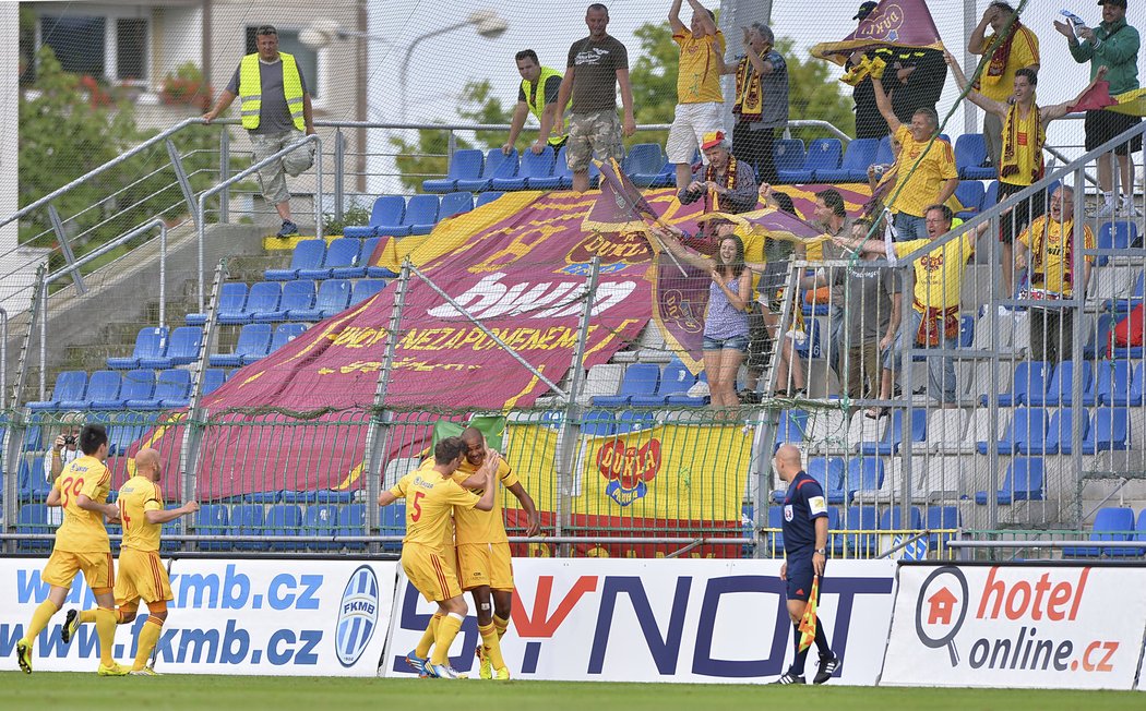 Duklu vyrazili do Boleslavi podpořit její věrní fanoušci