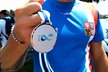 Martin Fuksa slaví se stříbrnou medailí z mistrovství světa