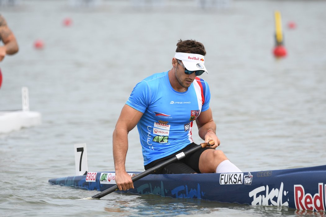 Do cíle kilometru dojel Martin Fuksa pátý a vybojoval si tak místo na olympiádu, současně se netajil, že usiloval o něco jiného.