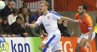 Futsalisté vyhráli v Nizozemsku. Sekundu před koncem rozhodl Drozd