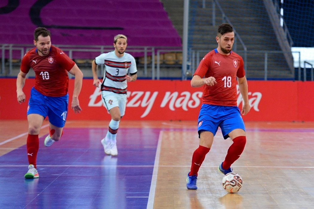 Čeští futsalisté v kvalifikaci o postup na EURO Portugalsko podruhé nezaskočili a prohráli 1:5
