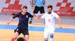 Čeští futsalisté v úvodním duel baráže o postup na mistrovství světa s Chorvatskem remizovali 2:2