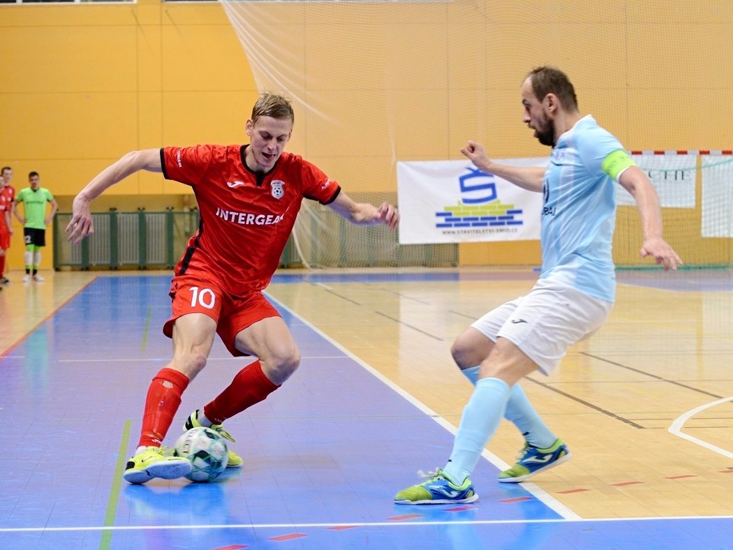 Futsalisté Plzně v prvním ligovém finále porazili Chrudim 3:2 po prodloužení