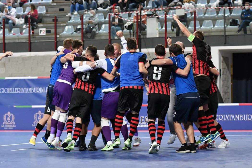 Futsalisté SK Interobal Plzeň zvítězili v utkání Ligy mistrů ruskou Tjumeň senzačně a nečekaně 1:0