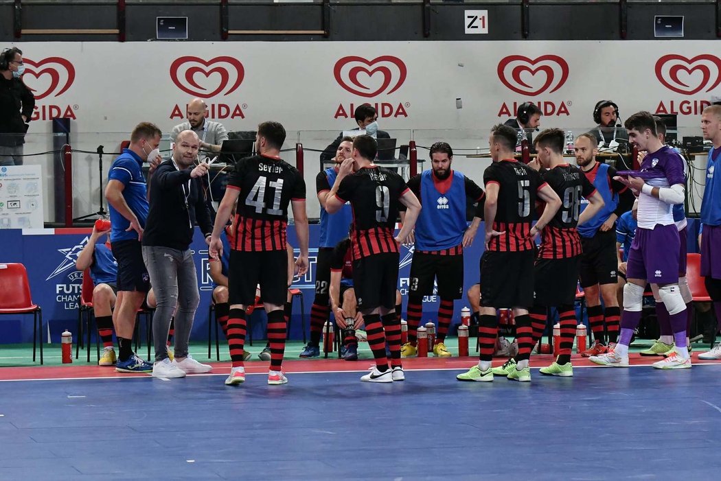 Futsalisté SK Interobal Plzeň zvítězili v utkání Ligy mistrů ruskou Tjumeň senzačně a nečekaně 1:0