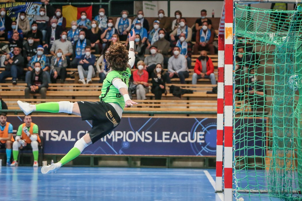 Futsalisté Plzně na úvod elitní fáze Ligy mistrů porazili Halle-Gooik 6:3