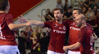 Sparta vzdorovala Barceloně. Vítězná série ve futsalové Lize mistrů skončila