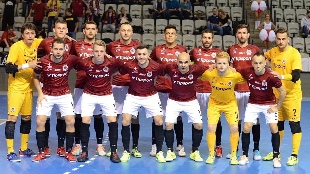 Futsalová Sparta v Lize mistrů těsně podlehla Barceloně
