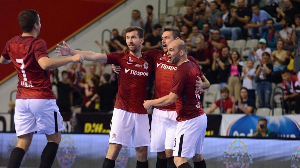 Futsalová Sparta slaví v Lize mistrů další výhru