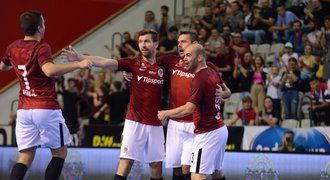 Futsalová Sparta v Lize mistrů opět vyhrála, postupuje do elitní fáze