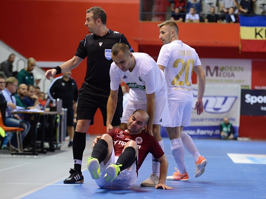 Futsalová Sparta slaví v Lize mistrů další výhru