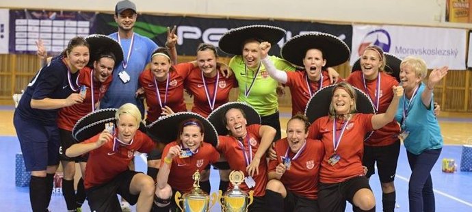 Futsalistky Tequilky Chlebičov ovládly letošní mistrovství ČR žen