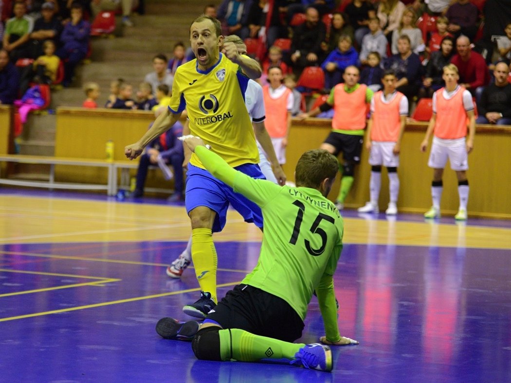 Souboj Chrudimi s Plzní skončil ve VARTA futsal lize nerozhodně 1:1