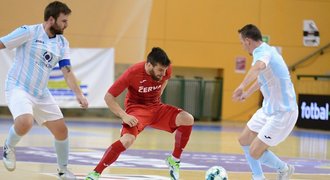 Plzeň zvládla dohrávku i předehrávku a vede futsalovou ligu