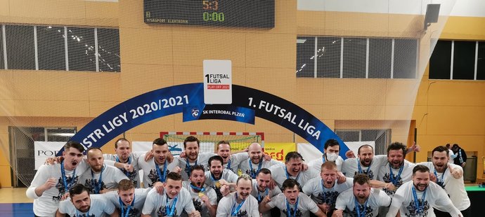 Futsalisté Plzně vybojovali mistrovský titul