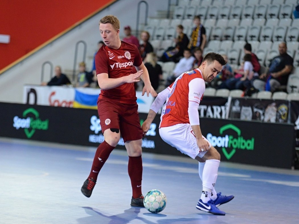 Sparta ve futsalovém derby přejela Slavii 11:2