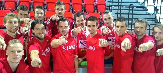 Futsalisté Slavie sice v derby vyhráli, ale přišli o věci ze šatny