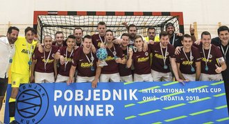 Futsalová Sparta uspěla v Chorvatsku. Ukázali jsme svou sílu, těšilo trenéra