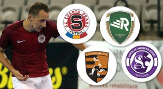 Futsalová Liga mistrů poprvé v Praze! Spartu na úvod čeká mistr Rumunska