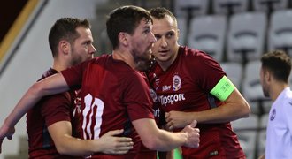 Futsalisté Sparty zakončili LM porážkou 2:5, byli bez šance na postup