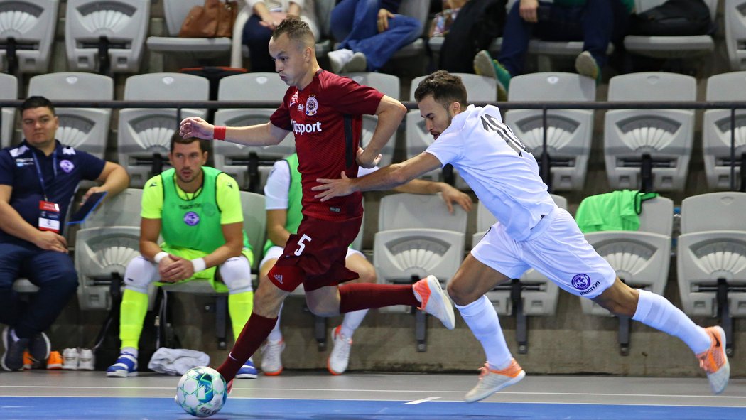 Futsalová Sparta úspěšně hraje ligu mistrů