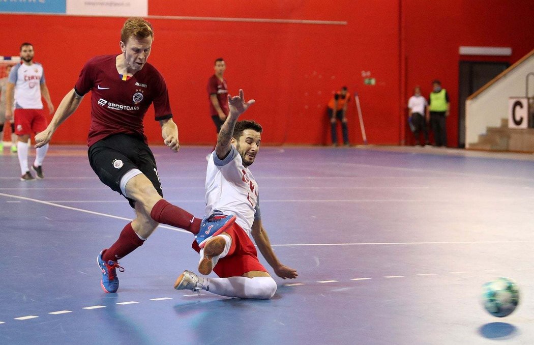 Futsalová Sparta vedla nad Teplicemi 2:0, nakonec ale prohrála 2:3