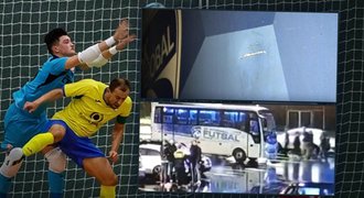 Teplice reagují na poničený autobus Plzně. Zveřejnily i video z parkoviště