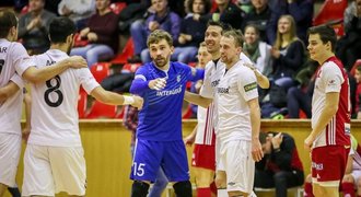 Futsalová liga bez překvapení. Chrudim porazila Slavii, Sparta si zastřílela