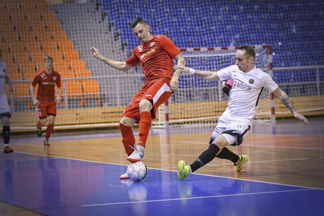 Helas Brno na domácí palubovce porazil Liberec 8:3 a zajistil si postup do play off VARTA futsal ligy