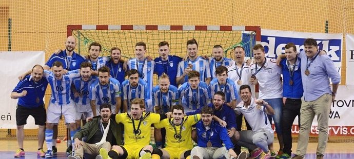 Plzeňští futsalisté se rozloučili s letošní sezonou ziskem bronzových medailí
