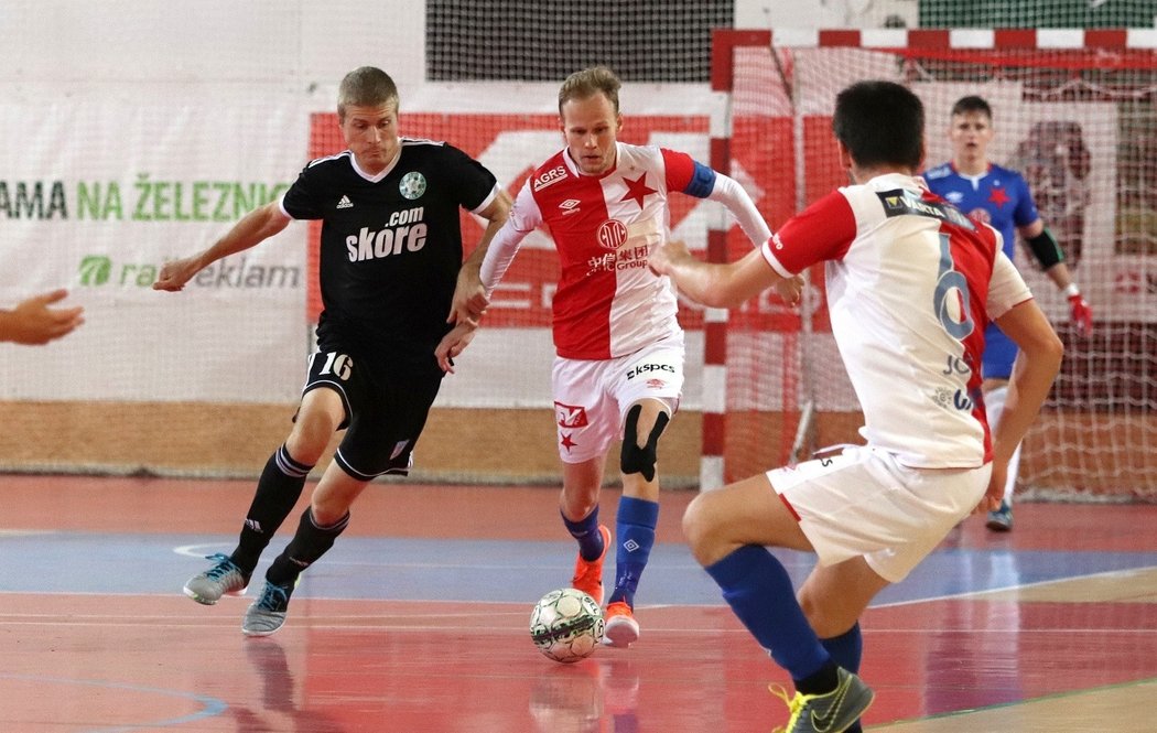 Futsalisté Slavie porazili Českou Lípu 4:1
