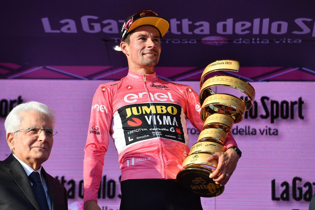 Primož Roglič vyhrál Giro